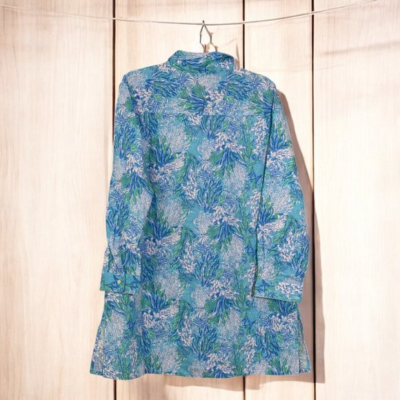 Lilly Pulitzer  Sea View Cover Up Size Large - Picture 5 of 12